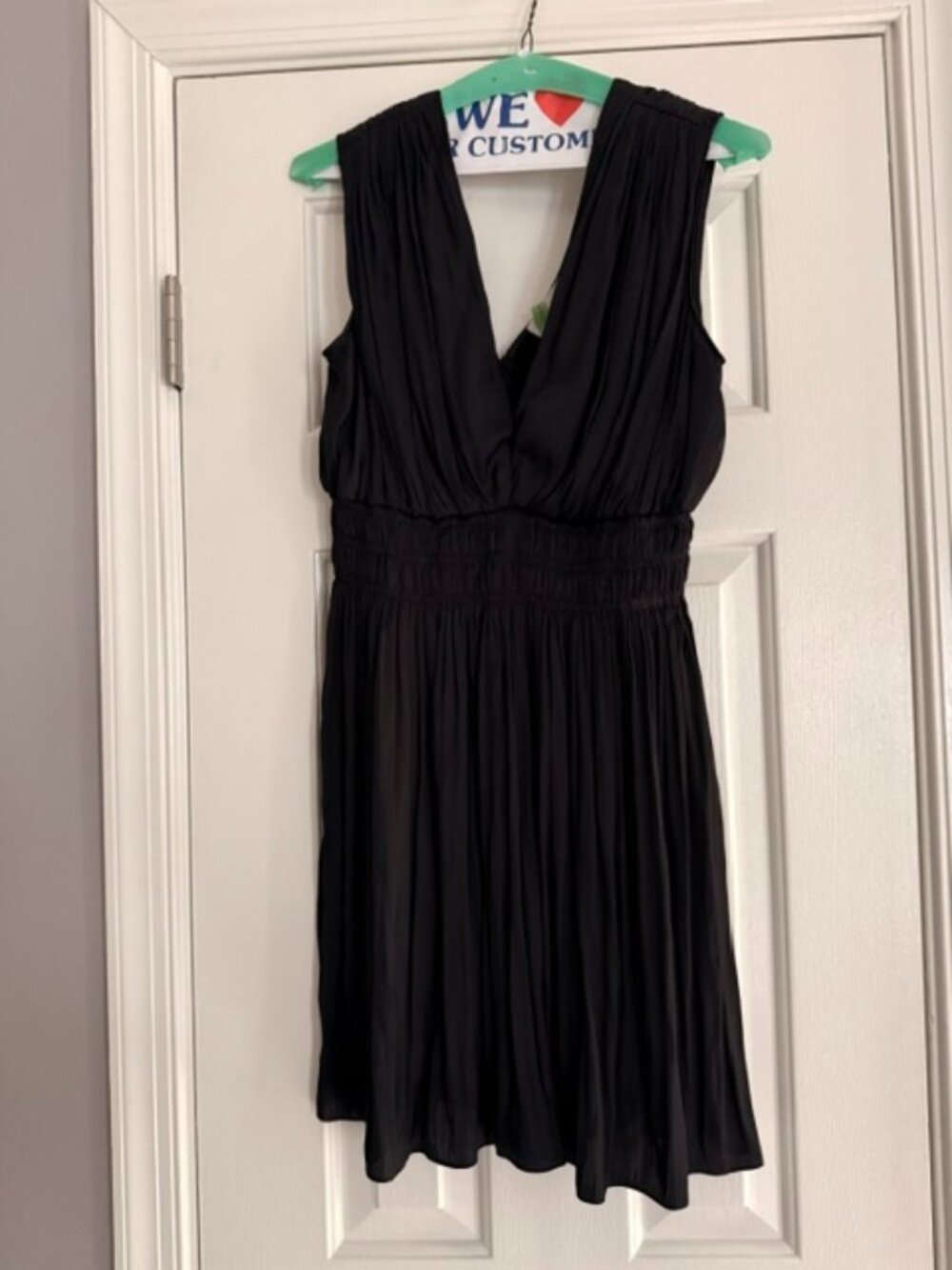 Ramy Brook Burgam black mini dress size small